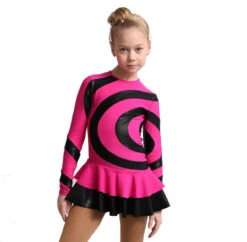 IceDress Figure Skating Dress - Thermal - Serpentine (Fuchsia With Black Lycra) 12 IceDress Figure Skating Dress - Thermal - Serpentine (Fuchsia With Black Lycra) -SkateHaven Store 007d84e88ef0 05346 99814 16410 07929.1582520423