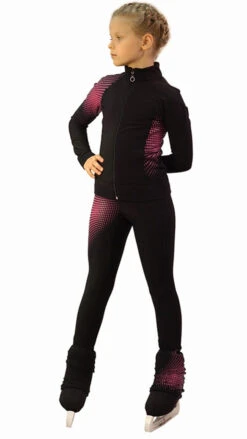 IceDress Figure Skating Thermal Jacket -Disco (Black And Raspberry) -SkateHaven Store 0240459f6a6113265d364c64dfc53d03 32653 14264 82190 02118 28364 60935 26946.1582447999