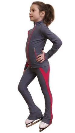IceDress Figure Skating Thermal Pants - Lutz (Light Grey And Raspberry) -SkateHaven Store 050fc5364fda2cd6aa2a716a89c461e6 59827 02457 98043 16415 93957 98020.1582448074