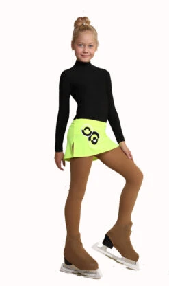 IceDress - Figure Skating Skirts - Bubble Gum (Lime) -SkateHaven Store 0df3419ee0e2 88294.1601464401