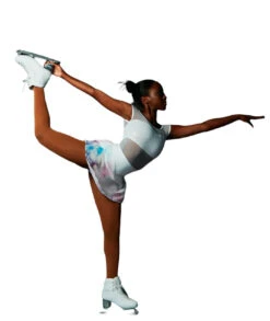 Elite Xpression - Sparkly White Crop Top Dress 6 Elite Xpression - Sparkly White Crop Top Dress -SkateHaven Store 1 PhotoRoom.1663850967 87699.1663860548