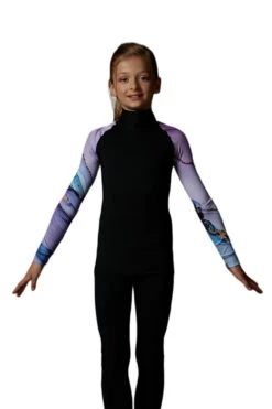 Elite Xpression - Performance Long Sleeve Turtleneck - Lilac