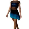 Elite Xpression - Sparkly Turquoise Crop Top Dress -SkateHaven Store 1 PhotoRoom1.1663850936 58749.1663860565
