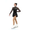 Jerry's Ice Skating Dress - 27 Crystal Fanfare Dress (Black Star) -SkateHaven Store 1.1650290320 41689.1650313351