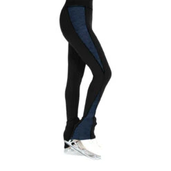 Jerry's S107 Ice Core Splice Figure Skating Leggings - Shadow Blue