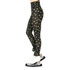 Jerry's S167 Honey Bow Print Figure Skating Leggings