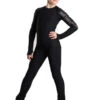 IceDress - Figure Skating Longsleeve Top - Track (Black) -SkateHaven Store 1.1672310217 28746.1672314411