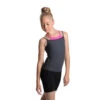 IceDress - Two-color Figure Skating Cami Top (Grey And Pink) -SkateHaven Store 1.1672310755 93602.1672314484