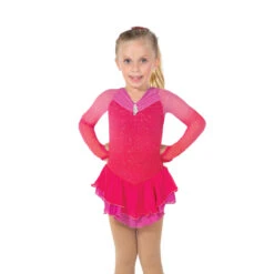 Jerry's Ice Skating Dress - 149 Fuchsia Fire Dress