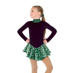 Jerry's Ice Skating Dress - 193 Fleece Catwalk Dress (Green)