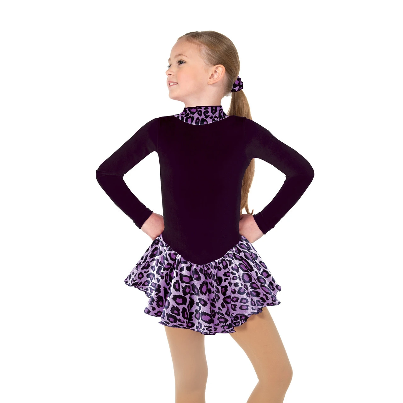 Jerry's Ice Skating Dress - 193 Fleece Catwalk Dress (Purple) 3 Jerry's Ice Skating Dress - 193 Fleece Catwalk Dress (Purple)
