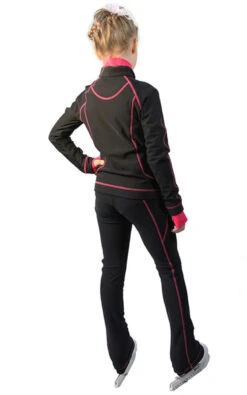 IceDress Figure Skating Thermal Pants -Todes(Black With Raspberry Line) -SkateHaven Store 10771403517af12837732916b6ad882d 18634 19029 60507 03445 10523 37086.1582448115