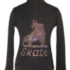 Black Jacket With "Skate" Applique