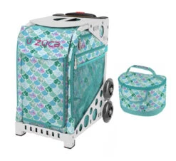 Zuca Sport Bag - Kokomo Mermaid W/Lunchbox (Limited Edition/White Frame)