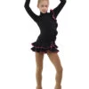 IceDress Figure Skating Dress - Thermal - Flamenco (Black With Hot Pink) -SkateHaven Store 1475428ed181 90203 86930.1582437573