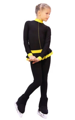 IceDress - Figure Skating Training Overalls - Valley (Black With Yellow) -SkateHaven Store 14bdc4aa3eea 78535 86798.1582497492