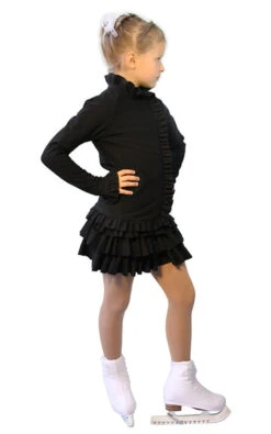 IceDress Figure Skating Outfit - Thermal - Valley (Black)