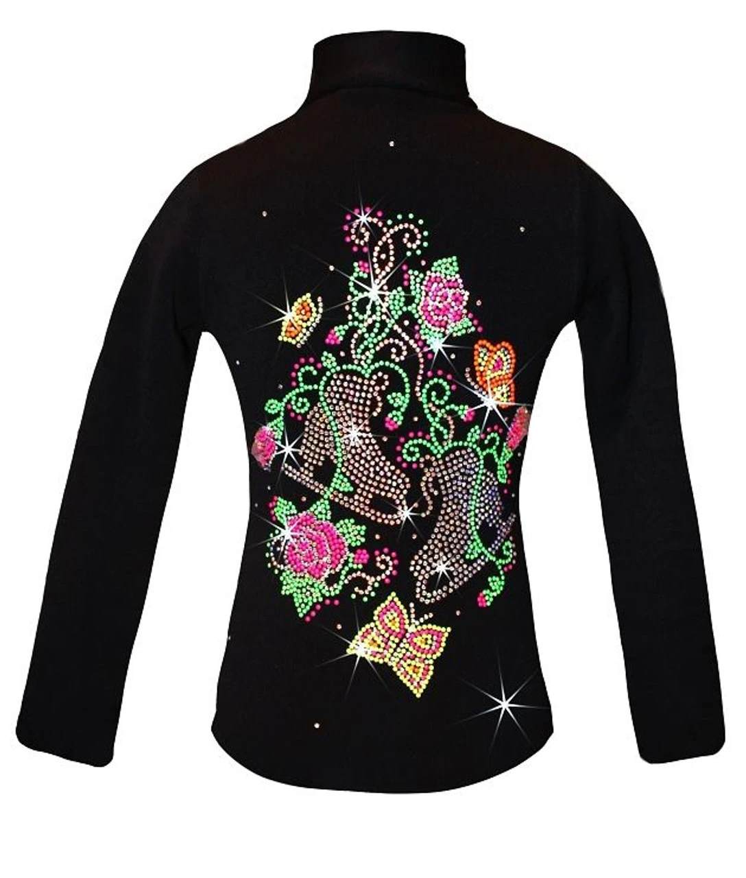 Ice Skating Jacket With "Summer Skates" Design 3 Ice Skating Jacket With "Summer Skates" Design