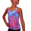 Ice Skating Tank Top - Neon Lights -SkateHaven Store 1 66692.1667941739