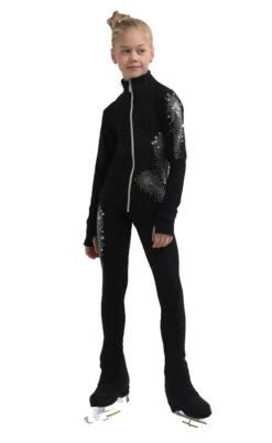 IceDress Figure Skating Pants - Thermal - Firebird (15% OFF, Size CXXS, Black) -SkateHaven Store 1 82531 41436 81837.1681214654