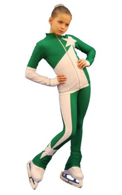 IceDress Figure Skating Outfit - Thermal - Space (Green With White) 6 IceDress Figure Skating Outfit - Thermal - Space (Green With White) -SkateHaven Store 1b5e4675c7a1 11801 27961 26857.1582430746