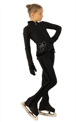 IceDress Figure Skating Outfit - Thermal - Butterfly(Black With Velvet And Crystals Preciosa) -SkateHaven Store 1f48cb01753b 67349 99351 11210.1582433257