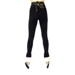 Jerry's S165 Honey Bow Tie Back Figure Skating Leggings -SkateHaven Store 2.1650983209 64751.1656702722