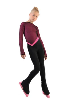 IceDress - Figure Skating Training Overalls - Vector (Pink) -SkateHaven Store 2.1672311358 67399.1672314588