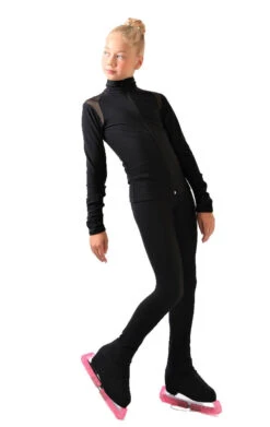 IceDress - Thermal Figure Skating Outfit - Record 1 (Black) -SkateHaven Store 2.1672312992 72094.1672314715
