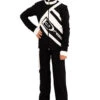 IceDress Figure Skating Outfit - Thermal - IceDress For Boys(Black With White) -SkateHaven Store 24f4f818e7c4 65131 00143.1582433487