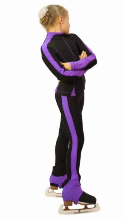 IceDress Figure Skating Thermal Pants -Bracket (Black With Violet Line) -SkateHaven Store 2522e24ecfd79290202b4e11324b88e1 05668 61439 16463 05683 82926 03571.1582448077