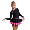 IceDress Figure Skating Dress - Thermal - Duet (Black With Hot Pink) -SkateHaven Store 270bdd336fe2 50512 13546 48201.1582461388
