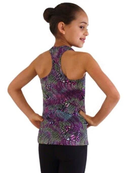 Ice Skating Tank Top - Purple Waves -SkateHaven Store 2 05651.1667941771