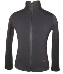 Ice Skating Jacket Personalized With Name And Colorful Rhinestone Applique - CJ102 -SkateHaven Store 2 08093.1667941708