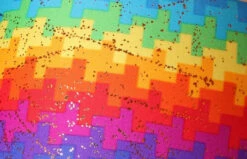 Criss Cross Poly/Spandex Spectrum Gold Ice Skating Jacket XJ721 -SkateHaven Store 2 24605.1667941187