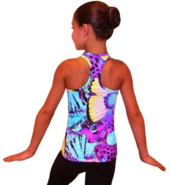 Ice Skating Tank Top - Butterfly Fusion -SkateHaven Store 2 47218.1667941758