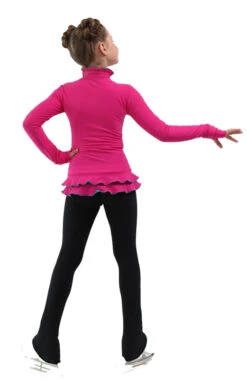 IceDress Figure Skating Jacket - Thermal - Minx (Fuchsia, Turquoise, Black) -SkateHaven Store 2 54105 88056 06368.1582517050