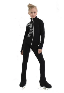 IceDress Figure Skating Outfit - Thermal - Fairy Tale (Black) -SkateHaven Store 2 74500 38710 07691 39372.1582524952