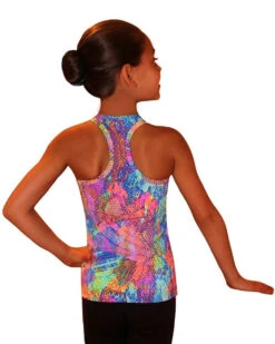 Ice Skating Tank Top - Neon Lights -SkateHaven Store 2 89411.1667941739