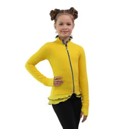 IceDress Figure Skating Outfit - Thermal - Minx (Yellow, Cornflower, Black) -SkateHaven Store 2f3d2981c429 02884 82068 52163.1582510302
