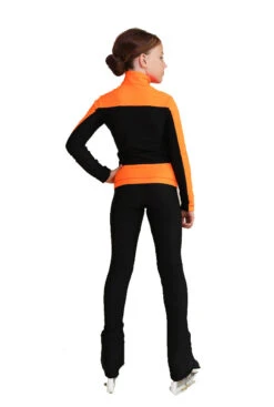 IceDress Figure Skating Jacket - Thermal - Bubble Gum (15% OFF, Size CXL, Black, Fluorescent Orange) -SkateHaven Store 2fdeeba2a8de 97301 85669.1653564604