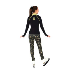 Jerry's S167 Honey Bow Print Figure Skating Leggings -SkateHaven Store 3.1650983258 18972.1656702730