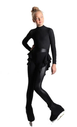IceDress -Figure Skating Thermal Figure Skating Pants - Galaxy (Black) -SkateHaven Store 3.1672311027 37263.1672314529