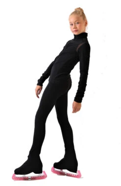 IceDress - Thermal Figure Skating Outfit - Record 1 (Black) -SkateHaven Store 3.1672312994 96387.1672314716