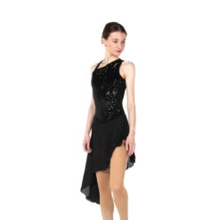 Jerry's Ice Skating Dress - 106 Sequin Chasse Dress (Black) -SkateHaven Store 3.1679565663 32846.1679569249