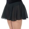 315 Jerry's Classic Black Georgette Skirt -SkateHaven Store 315 GeorgetteBlackSkirt 90495.1495520988