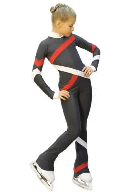 IceDress - Figure Skating Training Overalls - Quad (Dark Grey, Red And White) 8 IceDress - Figure Skating Training Overalls - Quad (Dark Grey, Red And White) -SkateHaven Store 31d25fd1919a 34705 99801.1582431701