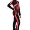 IceDress Ice Skating Outfit - Thermal - Jump (40% OFF, Black With Coral Stripes)