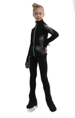 IceDress Figure Skating Pants - Thermal - Firebird (15% OFF, Size CXXS, Black) -SkateHaven Store 3 24501 63146.1681214654