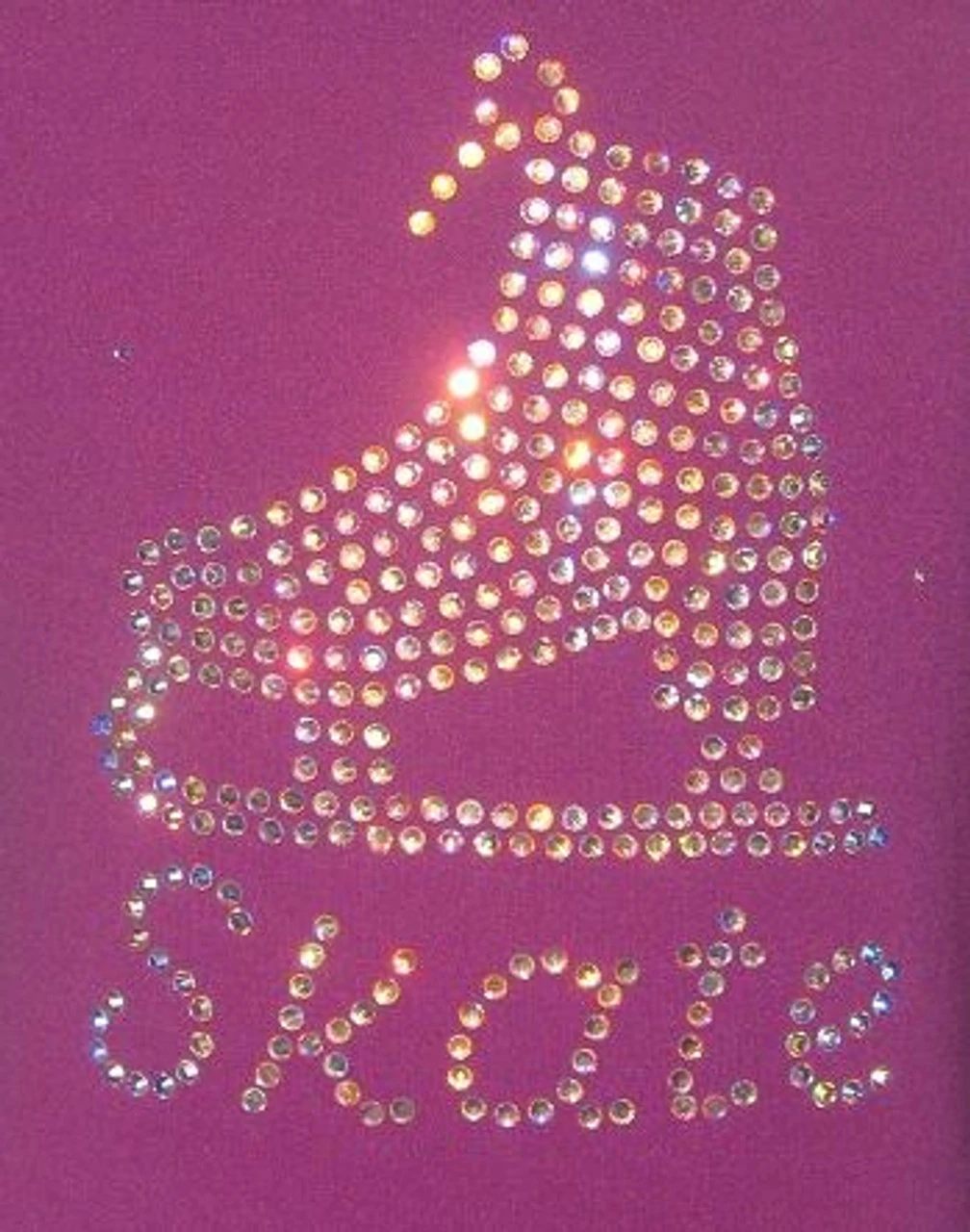 Purple Jacket With "Skate" Applique 5 Purple Jacket With "Skate" Applique - Image 3